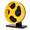 Yellow, variant on Silent Runner Wheel - 9" Regular Exercise (yellow)