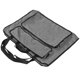 thumbnail image 2 of Bolsa para bloc de dibujo, un solo hombro, reforzada, impermeable, portátil, gran capacidad, múltiples bolsillos, bolsa de artista para artista, gris, 2 of 5