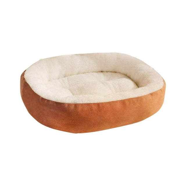 Cojín de cama para mascotas, camas cómodas con base antideslizante para perros pequeños, cama para gatos para cafe y l