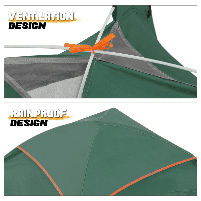 MoNiBloom 2 Person Backpacking Tent with Skylight, Dome Tent