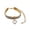 Gold, variant on Sparkling Rhinestone Pet Collar with Heart Pendant - Adjustable Crystal Diamond Neckstrap for Small Dogs and Cats - Elegant Bling Jewelry for Weddings, Parties, and Holidays