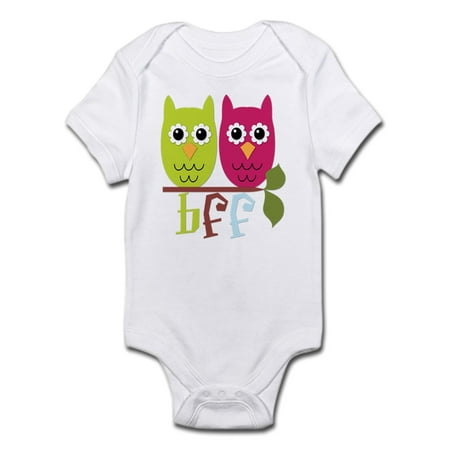 

CafePress - BFF Best Friends Forever Owls Infant Bodysuit - Baby Light Bodysuit