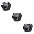 thumbnail image 3 of Wweixi 1 Pair Sports Gloves Portable Outdoor Cycling Breathable Shock Absorption Mitts Elastic Nonslip Riding Protection Mittens Gray L 3PCS, 3 of 6