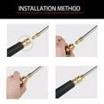 thumbnail image 3 of 30° /90° /U-Shape Pressure Car Washer Angled Lance Extension Spray Wand Nozzle 30 Degree Smile Home, 3 of 9