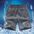 thumbnail image 5 of Pantalones cortos de media pierna para niños, pantalones cortos transpirables de seda de hielo, pantalones para niños, pantalones deportivos casuales de cinco cuartos, pantalones finos de verano, pant, 5 of 5