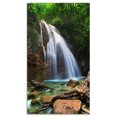 thumbnail image 2 of Djur Djur Waterfall - Landscape Photography Canvas Art Print, 2 of 3