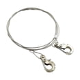 thumbnail image 2 of RC Car Steel Tow Rope Metal Durable 1:10 1/10 Simulación Tow Hook Trailer Chain Plata Zulema Cuerda de remolque de acero para coche RC, 2 of 6