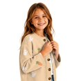 thumbnail image 4 of Grblisyd Girls Cardigan Sweater Button Down Long Sleeve Cute Knit Cardigans School Uniform Fall Kids Clothes Basic Layering, 4 of 6