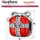 thumbnail image 3 of Dije caja regalo S925 XmasGift01 2 Piezas Plata S925 Chapa Separador Regalo Navideño Rojo/Plata/Rosa Caja Blanca 3x3cm., 3 of 3