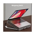thumbnail image 5 of S2 Laptop Riser Strong Bearing Capacity Good Hardness Detachable Desk Notebook Holding Stand for Office - Silver, 5 of 5