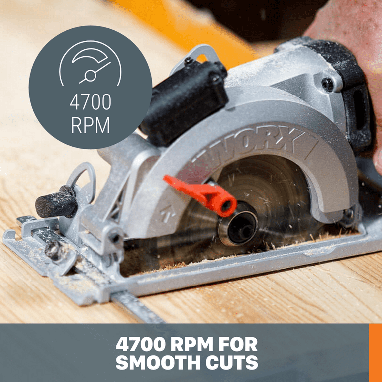 Worx WX437L WORXSAW Corded 4.5 Compact Circular Saw Walmart
