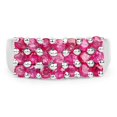 thumbnail image 4 of 1.68 Carat Genuine Ruby .925 Sterling Silver Ring QJ Model, 4 of 4