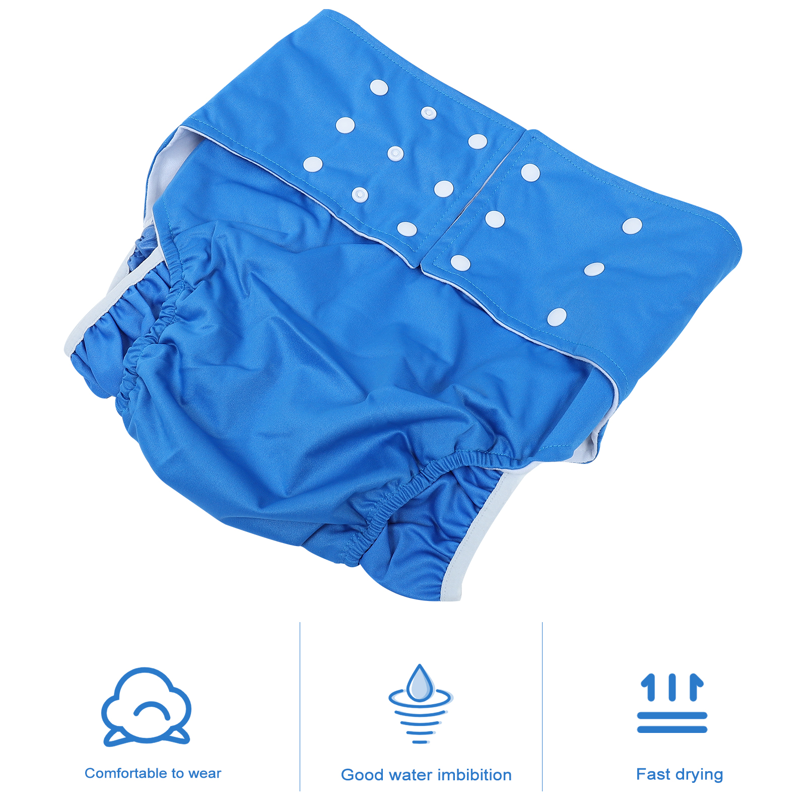 Reusable Adult Diaper Plastic Pants for Elderly Incontinence Cloth Diapers Skin Friendly Washable