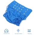 thumbnail image 4 of FRCOLOR adult nappy 1pc Washable Adult Nappy Reusable Adult Diaper Anti leak Period Briefs,14.17"X13.78"X0.35", 4 of 10