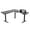 Black, variant on UNICOO® L-Shaped Triple Motor Electric Height Adjustable Standing Desk - Gaming & Home Office Corner Desk, with Easy Touch Control & Solid Steel Construction (Black Top/Black Frame - XOT-L3E-BB)
