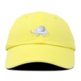thumbnail image 4 of DALIX Cute Elephant Hat Cotton Baseball Cap in Minion Yellow, 4 of 7