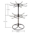 thumbnail image 2 of Jewelry Display Rack For Earrings Necklace Ear Studs Metal Jewelry Stand Organizer Holder, 2 of 6