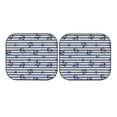 thumbnail image 3 of Uemuo Anchors And Steering Wheel Printed 2 PCS Car Windshield Sun Shade, Auto Sun Heat and UV Rays Blocker, Foldable Automotive Front Window Sunshade Protector, 3 of 7