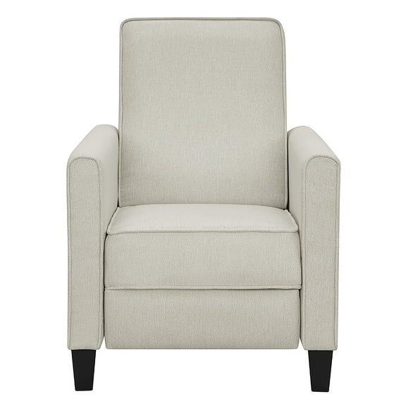 Furniture of America Rengo Linen Upholstered Recliner, Beige