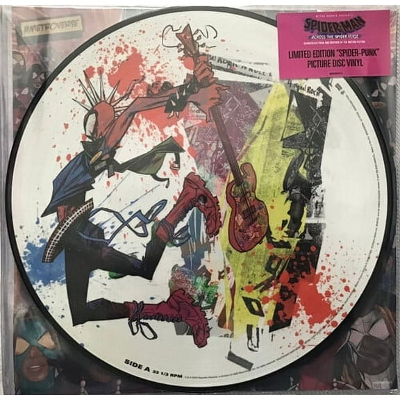 Spider-Man: Across the Spider-Verse - O.S.T. - Spider-Man: Across The Spider-Verse (Soundtrack From And Inspired By The Motion Picture) - Ltd Picture Disc - Music & Performance - Vinyl