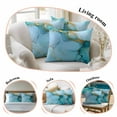 thumbnail image 5 of Throw Pillow Covers 18x18 Inch Set of 2 Decorative Pillow Covers Cushion Cover Pillowcase for Sofa Couch Bed Home Decor, 5 of 9