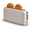 Blossom, variant on 2 Slice Slim Toaster, Fits-anywhere™ Kitchenware, 6 Setting Shade Control with Reheat & Cancel Buttons, Fits sourdough, 10” Long Slot, Anti Jam & Auto Shutoff, 900 Watt, Blossom