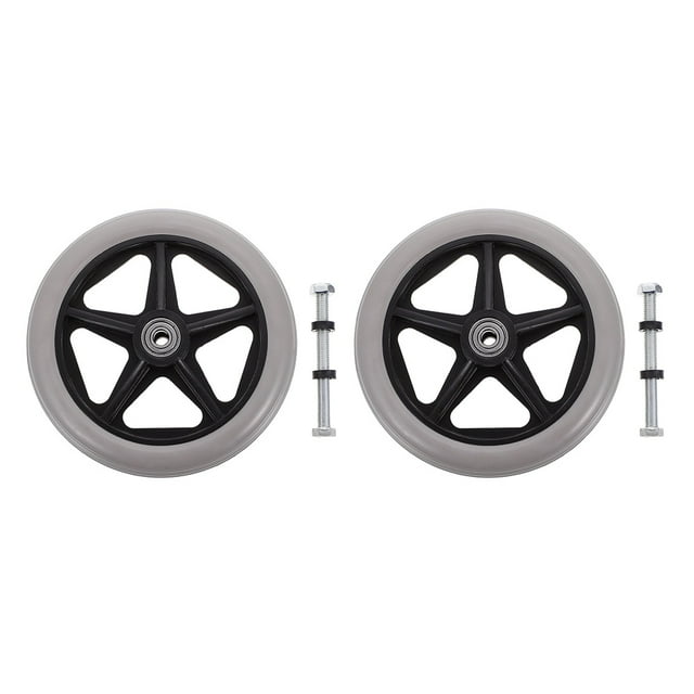 Wheel Wheelchair Replacement Front Chair Rubber Replacemen Transport