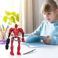 thumbnail image 5 of EGNMCR Room Decor, Home Decor Hundred Changes Joints Movable DIY Assembling Dummy Model artifacts doll, 5 of 5