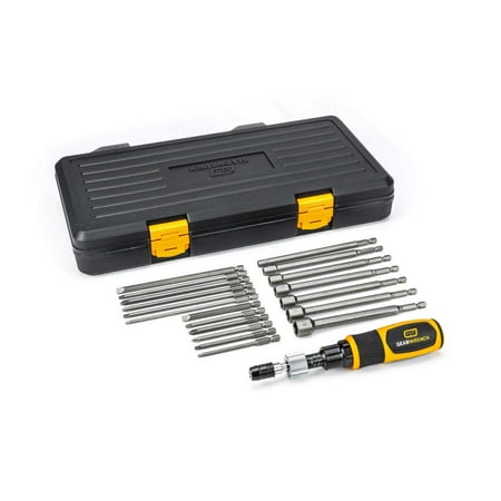 

Gearwrench 20Pc Screwdriver Set 1/4 Drive Torque 10-50 In/lbs