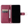 thumbnail image 5 of Funda tipo billetera GANGXUN para iPhone 16 Pro Max – Tapa abatible con correa para mujer, 5 of 5