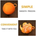 thumbnail image 3 of chock 6pcs Orange Peeler  Plastic Orange Peeler  Simple Lemon Peeler  Grapefruit Peeler  Creative Cutter  Orange Peeler Tool With Ring Handle  Fruit Peeler  Vegetable Fruit Tools  Kitchen, 3 of 5