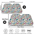 thumbnail image 3 of Haiem Turtle Car Windshield Sun Shade - Blocks UV Rays Sun Visor Protector, Sunshade to Keep Your Vehicle Cool, Universal Fit SUV Van Sedan-, 3 of 7