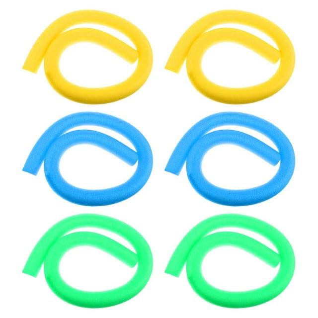Fideos de natación para niños Fideos de natación para piscina Juguetes para piscina Azul y verde