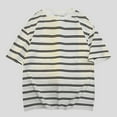 thumbnail image 2 of Ashirexll T Shirts for Man, Mens Shirts Casual, Summer Plus Size Casual Short Sleeve Round Neck T-shirts Fashion Striped Summer Shirts Tops, 2 of 7