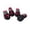 A003- Red, variant on Dog Boots Breathable Non Slip Paw Protectors with Reflective Straps for Outdoor Walking Rain Snow Hot 4 Piece Set for Medium Large Dogs