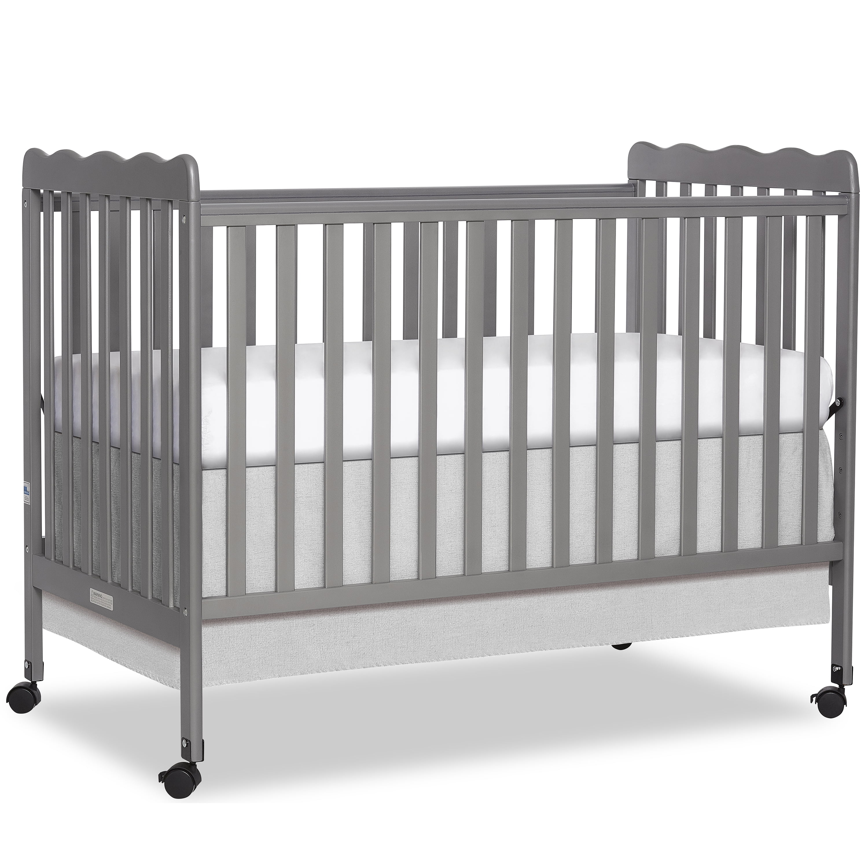 Photo 1 of Dream On Me Classic 3-in-1 Convertible Crib - Steel Grey