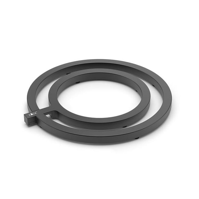 Zack 20329 Vargo Table Trivet for Solid Aluminium Size Adjustable with Rubber Feet
