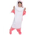 thumbnail image 6 of Kids Animal Onesie Halloween Funny Cozy Warm Flannel Jumpsuit Boys Girls Holiday Birthday Soft Oversized Jumpsuits Clothes, 6 of 9