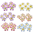 thumbnail image 4 of 100pcs 1.6 Inch Diameter Plumeria Hawaiian Moss Frangipani Flower, 4 of 4