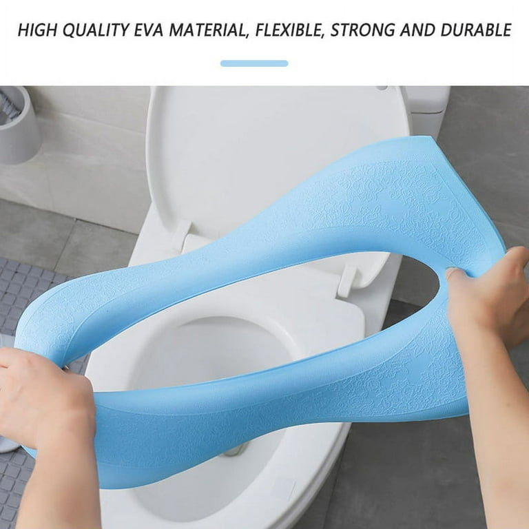 Karcher Toilet Seat Cushion Waterproof Soft Toilet Seat Cover Durable Warm  Soft Pad For Bathroom Toilet New 