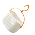 thumbnail image 2 of Cesta de almacenamiento de plástico con gancho para colgar en la ducha, organizador colgante para cocina, 2 of 2