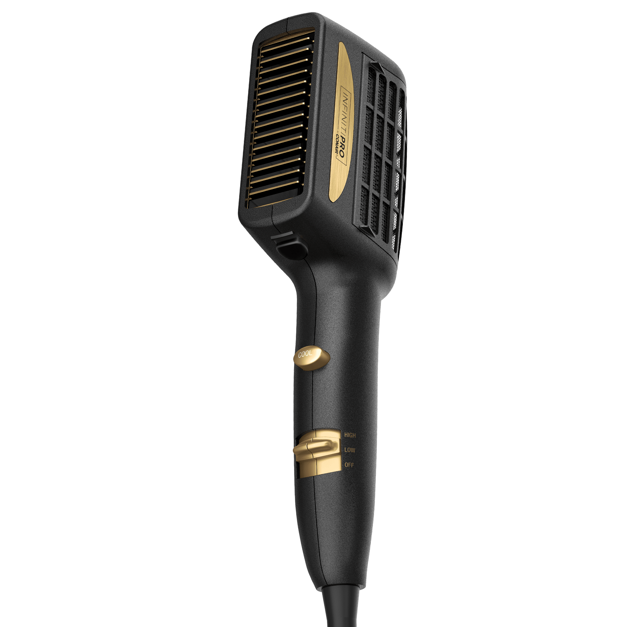 InfinitiPRO by Conair Gold 1875W 3-in-1 Styler Dual Switch Dryer