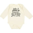 thumbnail image 3 of Inktastic Future Race Car Driver Like Daddy Boys Long Sleeve Baby Bodysuit, 3 of 5