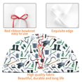 thumbnail image 4 of Sikiie Modern Industry 30-48 inches {designName} Print Christmas Tree Skirt Snowman Xmas Tree Skirt with Edge Christmas Decorations for Holiday Party48", 4 of 7