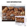 thumbnail image 5 of 1000 PCS 1000 Piece Wooden Puzzles Various Bread,Unique Artwork For Adults,Stress Relieving Pleasure,Classic Food Bread Puzzle,Great For Relaxation And Display For Puzzle Lover,High Difficulty Puzzle, 5 of 6