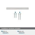 thumbnail image 5 of Amerock Bar Pulls 3 inch (76mm) Center-to-Center Polished Nickel Cabinet Pull - 10 Pack, 5 of 8