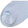 thumbnail image 6 of SERISIMPLE Women Bamboo Ankle Socks Thin Soft Low-Cut Lightweight Breathable Sock 5 Pairs (Blue2, Large), 6 of 6