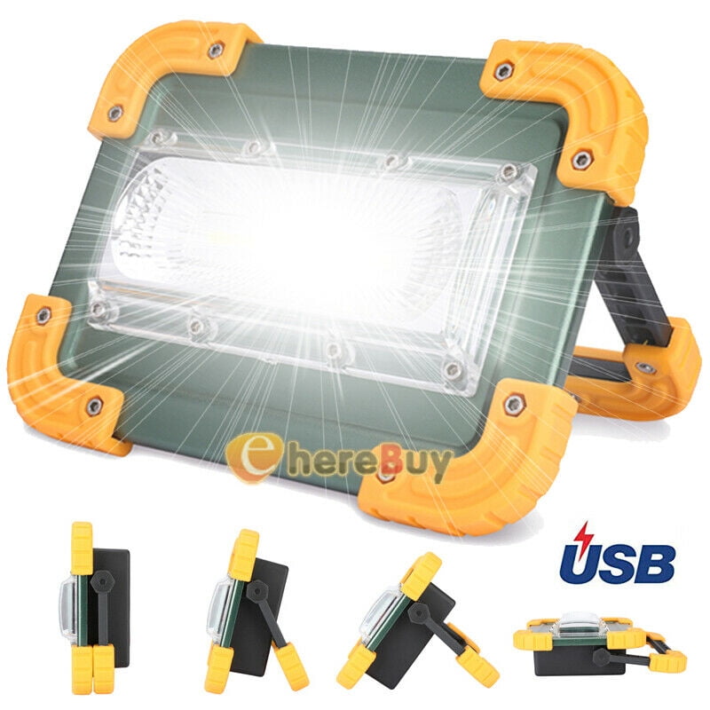 30W 100000lm COB LED Work Light USB Rechargeable Portable Inspection Floodlight 