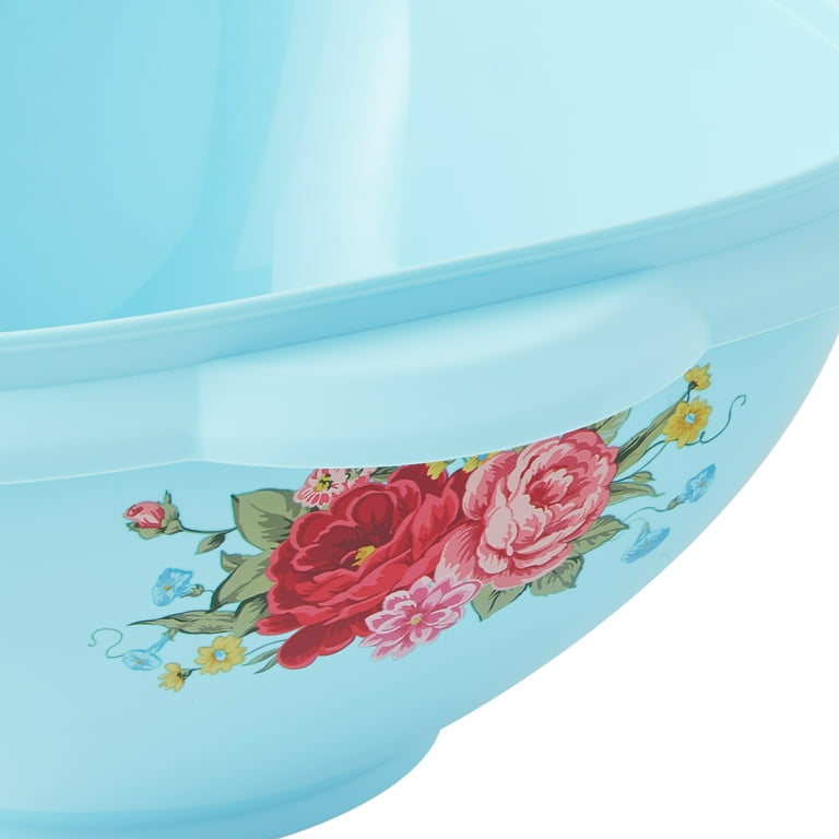 Pioneer Woman Sweet Rose Blue Food Storage Container Set (20 Piece
