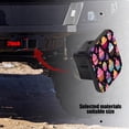 thumbnail image 5 of Hitch Cover Fits For 2-Inch Hitch,Cupcake On Black Backgroundrubber Trailer Hitch Cover Tube Plug Insert,Car Exterior Accessories, Receiver Tube Hitch Plug, 5 of 6